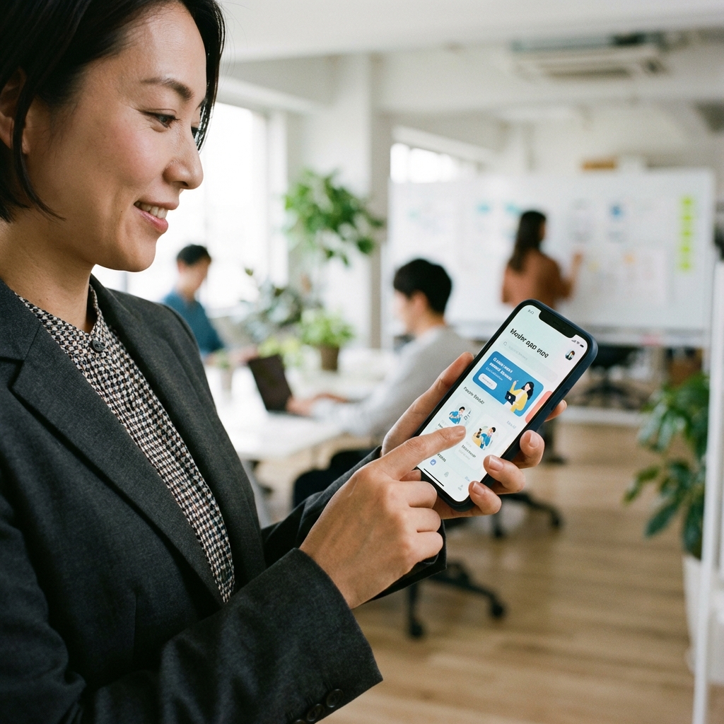 モバイルアプリ開発